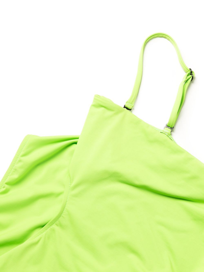 Shop Bondi Born Lena Cut-out Detail Swimsuit In Green