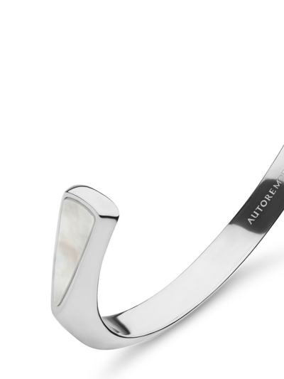 Shop Autore Moda Hunter Cuff Bracelet In Silver