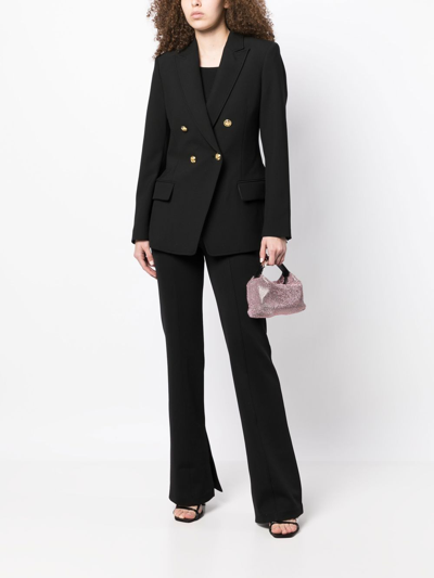 Shop A.l.c Sedgwick Double-breasted Blazer In Black