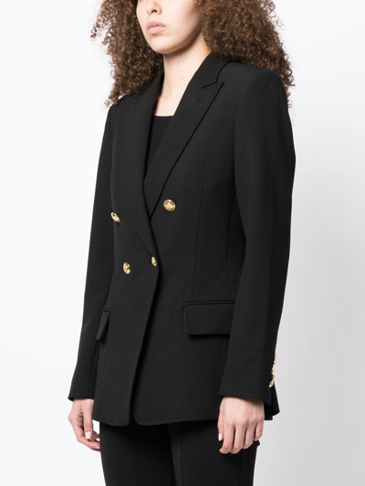 Shop A.l.c Sedgwick Double-breasted Blazer In Black