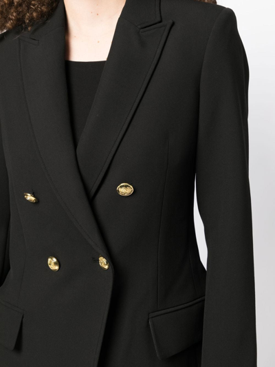 Shop A.l.c Sedgwick Double-breasted Blazer In Black