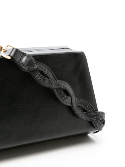 SARAH CHOFAKIAN STELA LEATHER CLUTCH 