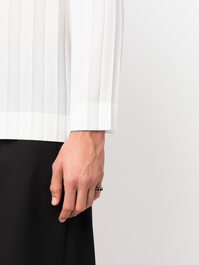 Tom Wood Vault Gate Square Ring In Silver