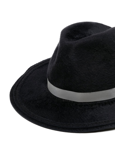 Shop Undercover Band-detail Fedora Hat In Black