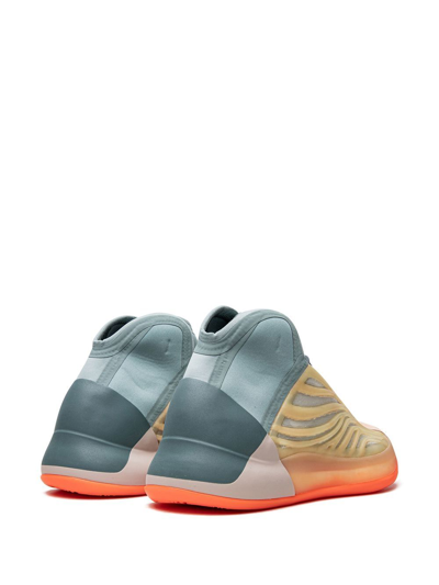 Shop Adidas Originals Yeezy Quantum "hi-res Coral" Sneakers In Blue