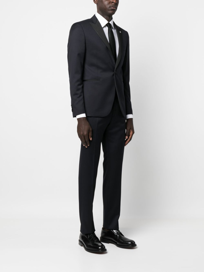 Tagliatore Tailored Suit In Blue