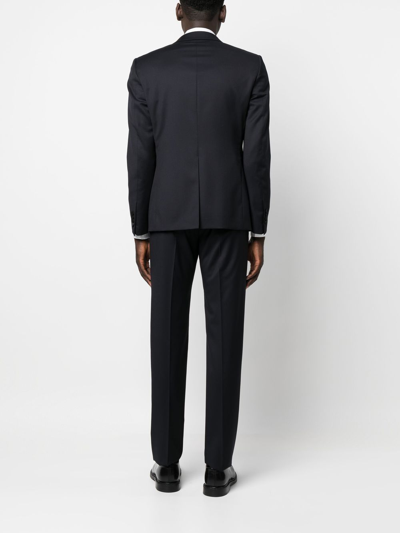 Tagliatore Tailored Suit In Blue