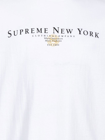Supreme Tradition Short-sleeve T-shirt In White