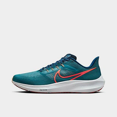 Shop Nike Men's Pegasus 39 Running Shoes In Bright Spruce/valerian Blue/cerulean/light Crimson