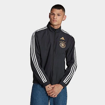 Adidas Originals Adidas Men's Soccer Reversible Germany 2022 Soccer Anthem  Jacket In Black/white | ModeSens