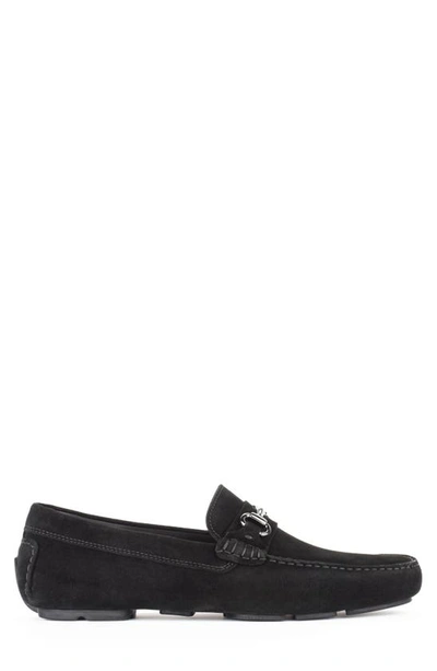 Shop To Boot New York Del Amo Driving Shoe In Black Suede