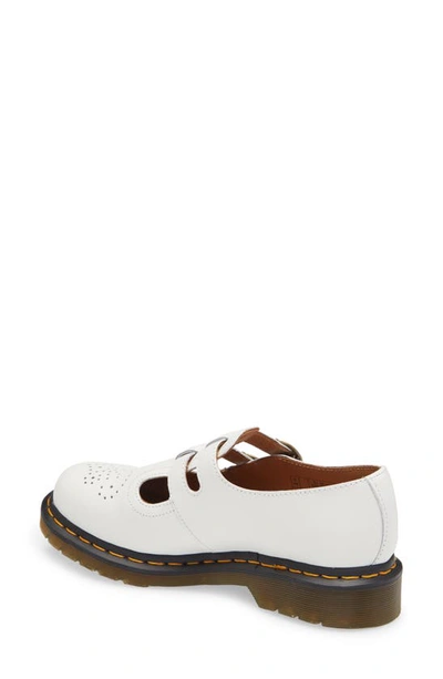Shop Dr. Martens' 8065 Mary Jane In White Leather