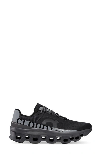 Shop On Cloudmster Lumos Running Shoe In Black
