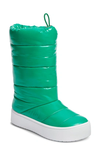 Jeffrey Campbell Snowed 2 Platform Winter Boot In Green