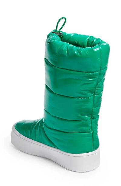 Jeffrey Campbell Snowed 2 Platform Winter Boot In Green