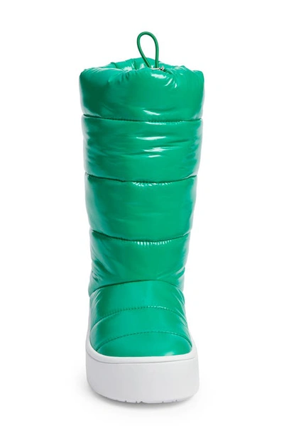 Jeffrey Campbell Snowed 2 Platform Winter Boot In Green