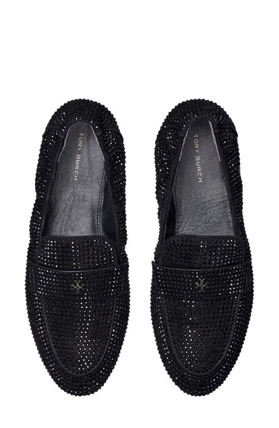 Shop Tory Burch Ballet Loafer In Perfect Black / Jet