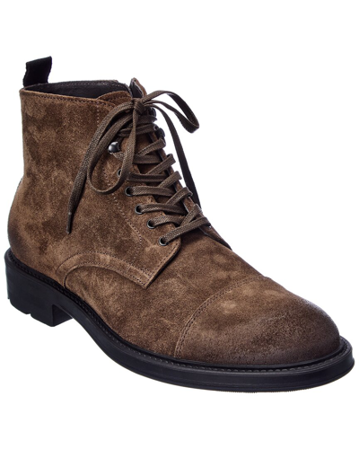 Shop M By Bruno Magli Omar Suede Boot In Brown