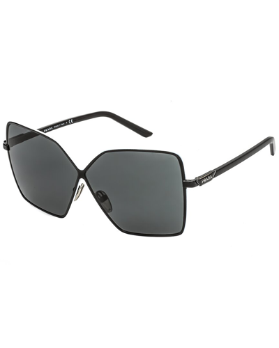 Shop Prada Women's Pr50ys 64mm Sunglasses In Nocolor