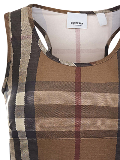 Shop Burberry Top In Brown