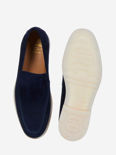 Shop Church's Churhc's Greenfield Loafers In Blue
