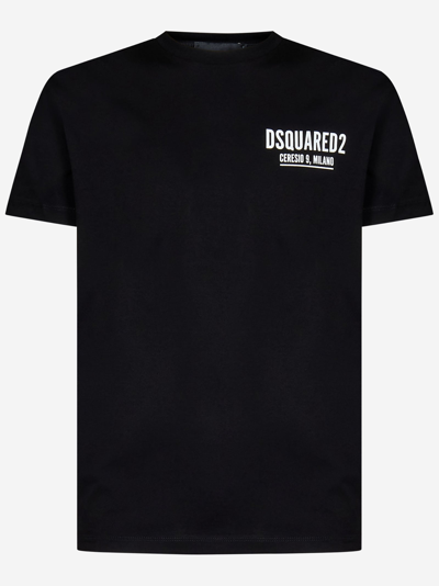 Shop Dsquared2 Mini Logo Ceresio 9 T-shirt In Black