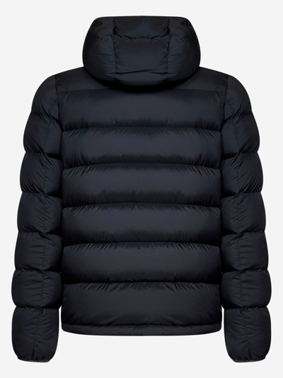 Shop Herno Super Matt Down Jacket In Black