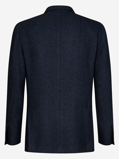 Shop Lardini Blazer In Blue