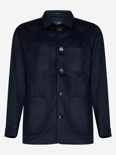 Shop Lardini Blazer In Blue