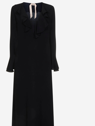 Shop N°21 Long Dress In Black