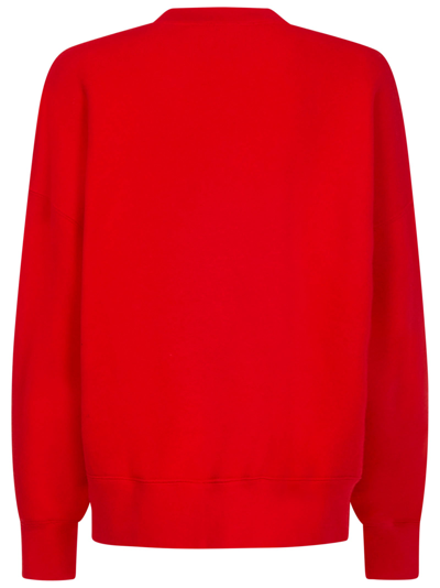 Shop Palm Angels Sweatshirt In Red