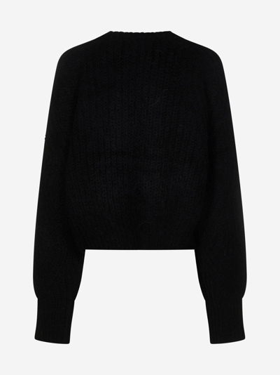 Shop Rotate Birger Christensen Rotate Sweater In Black