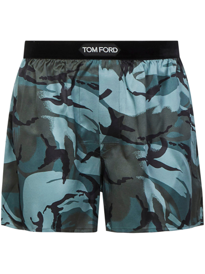 Shop Tom Ford Boxer In Clear Blue