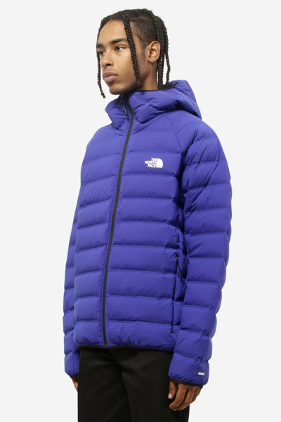The North Face Rmst Down-padded Hooded Jacket In Blue