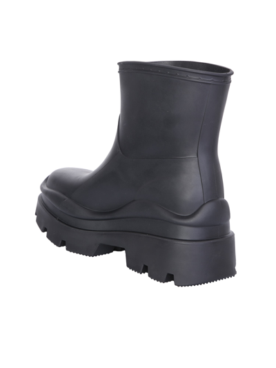 Shop Msgm Black Rain Boots