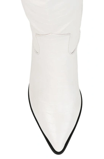 Journee Collection Foam Therese Boots In Bone