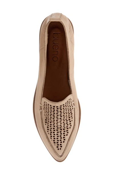 Shop Bueno Blazey Pointed Toe Flat In Taupe Flat