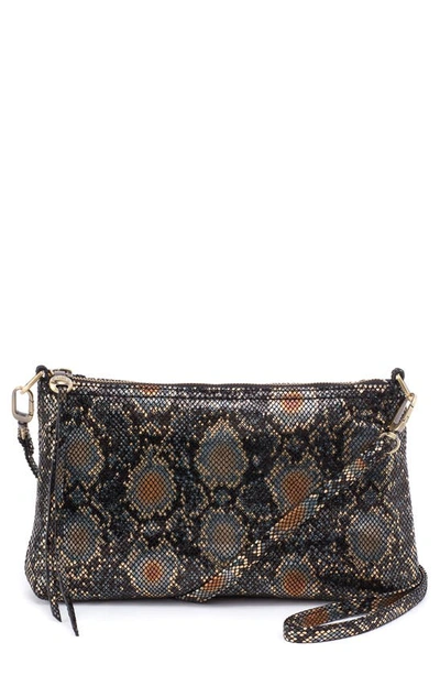 Shop Hobo Darcy Convertible Leather Crossbody Bag In Halo Shimmer