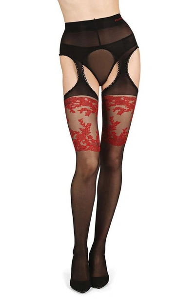 Memoi Lady In Black-red
