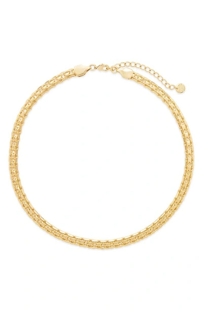 Shop Brook & York Rosie Choker Necklace In Gold