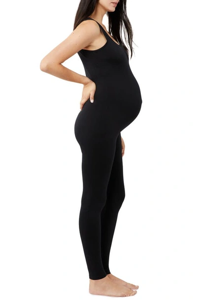 A Pea In The Pod Seamless Maternity Bodysuit In Black