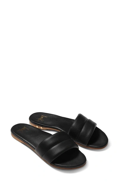 Shop Beek Sugarbird Slide Sandal In Black/ Black