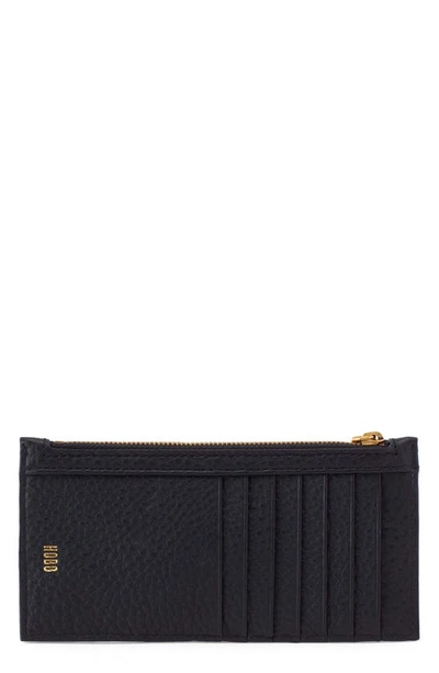 Shop Hobo Carte Leather Wallet In Black