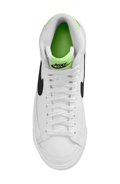 Shop Nike Kids' Blazer Mid '77 Vintage Sneaker In White/ Black