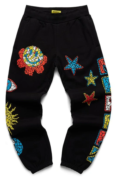 MARKET MARKET MOSAIC GRAPHIC SWEATPANTS 
