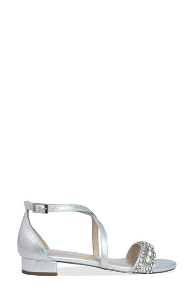 Shop Paradox London Pink Elyse Sandal In Silver