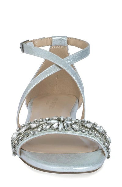 Shop Paradox London Pink Elyse Sandal In Silver