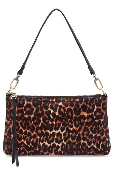Shop Hobo Darcy Genuine Calf Hair Crossbody Bag In Leopard