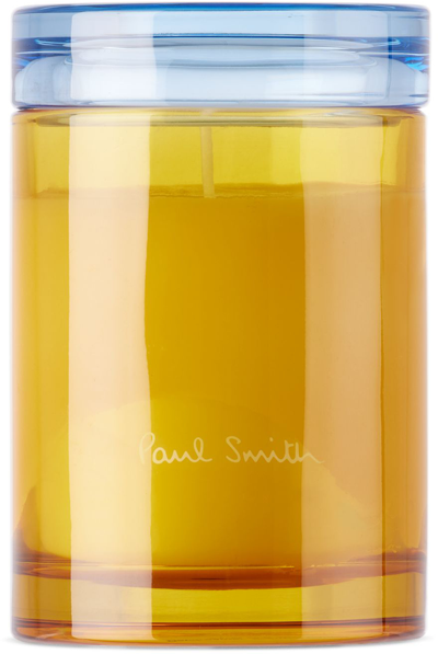 Shop Paul Smith Yellow Daydreamer Candle, 240 G In N/a