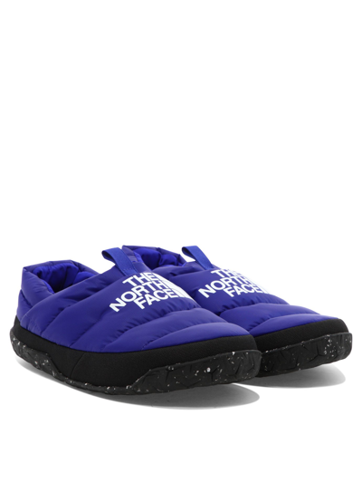 Shop The North Face "nuptse" Mules In Blue